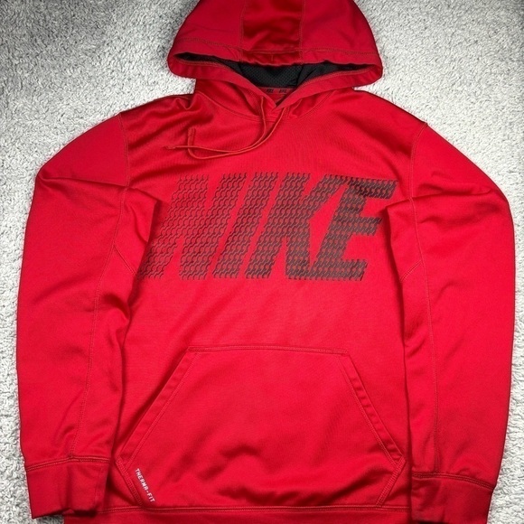 Nike Hoodie Mens Medium Classic Hooded Sweatshirt Activewear Layering Casual - Picture 1 of 5